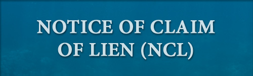 Notice of Claim of Lien