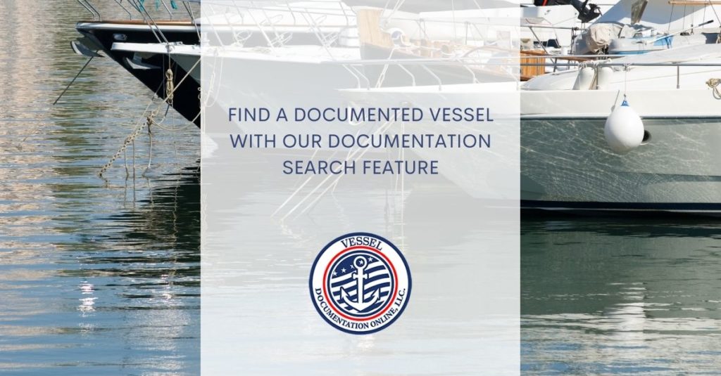 Vessel Documentation Search