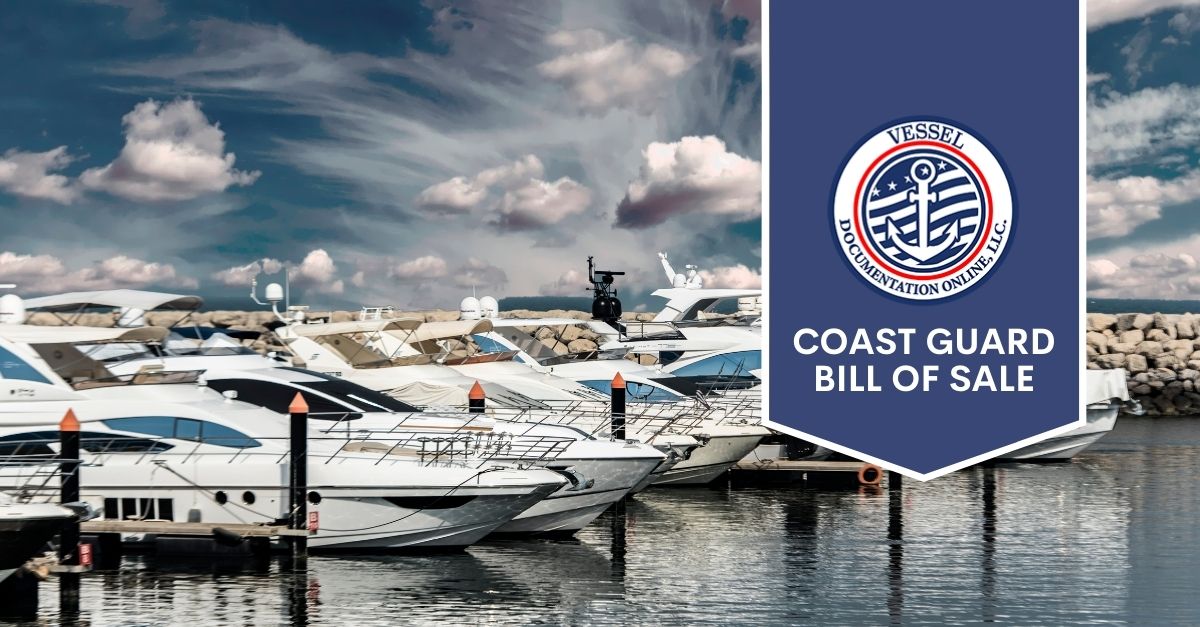 Coast Guard Bill of Sale
