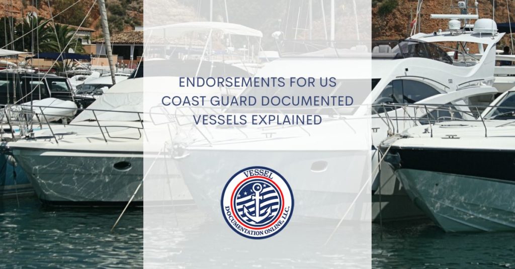 US Coast Guard documented vessels