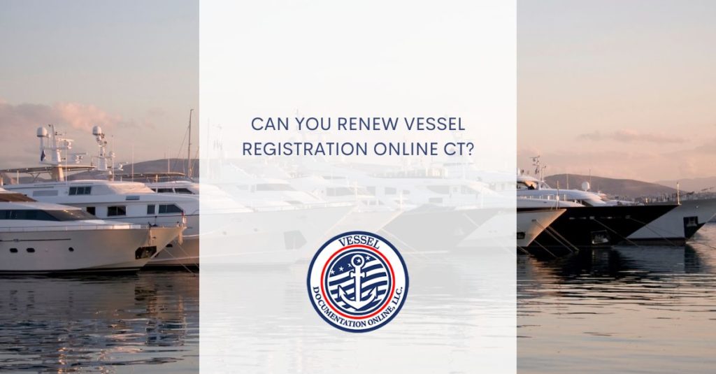 Vessel Registration Online Ct