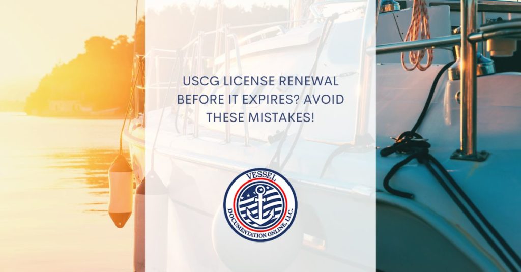 USCG License Renewal