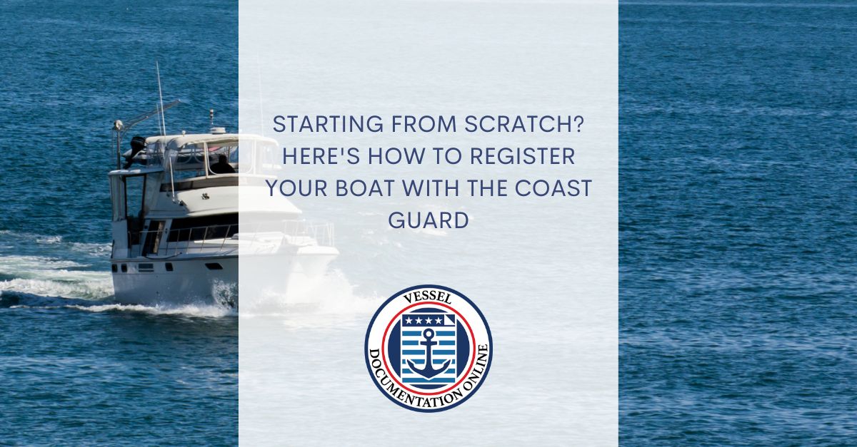 Here's How to Register Your Boat with the Coast Guard