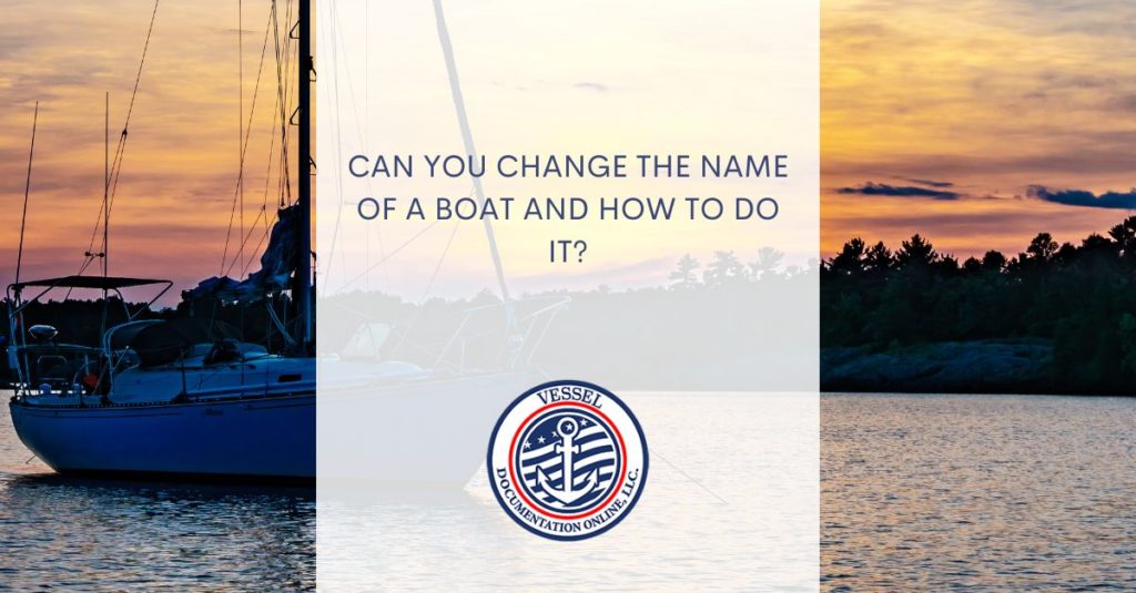 Change the Name of a Boat