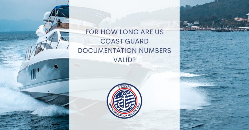 US Coast Guard Documentation Numbers