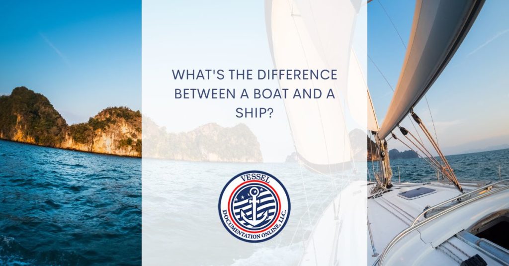 what’s the difference between a boat and a ship