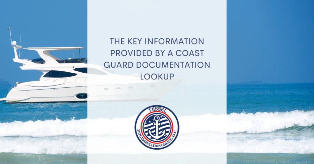 Coast Guard Documentation Lookup