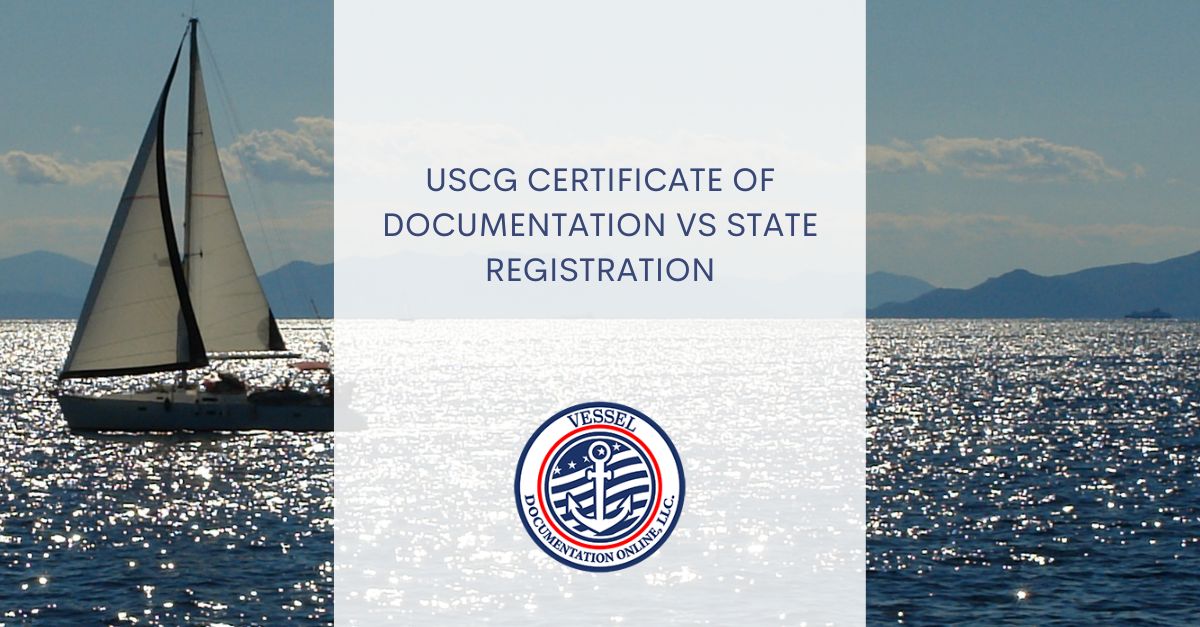 Uscg Certificate Of Documentation Or State Registration 4899